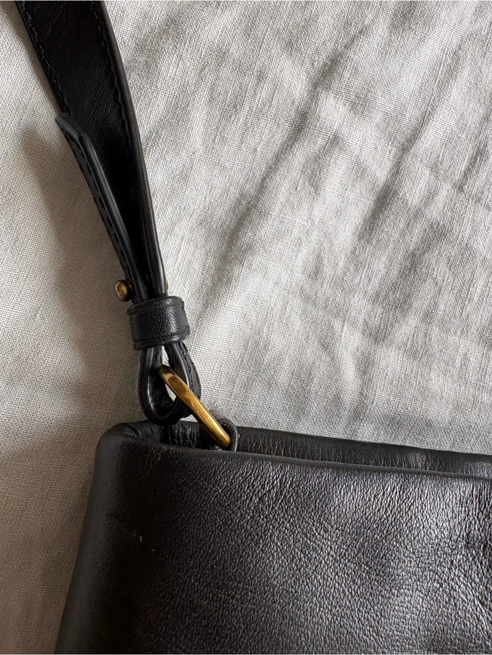 Madewell Black Leather Crossbody Bag - Picture 3 of 10